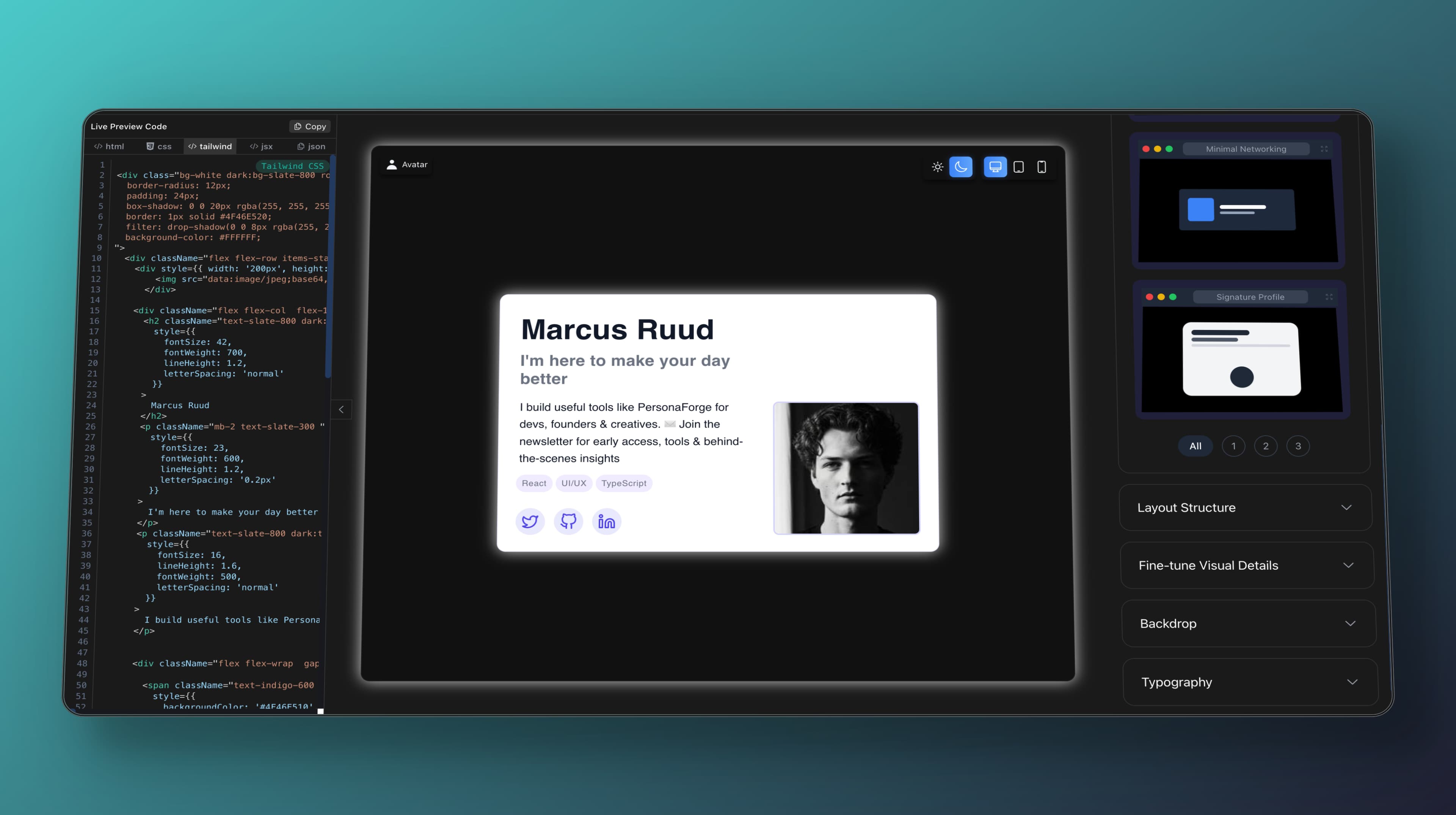 Image of How I Built a Frontend-Only Profile Card Tool in 5 Days (and Listed It on Flippa)